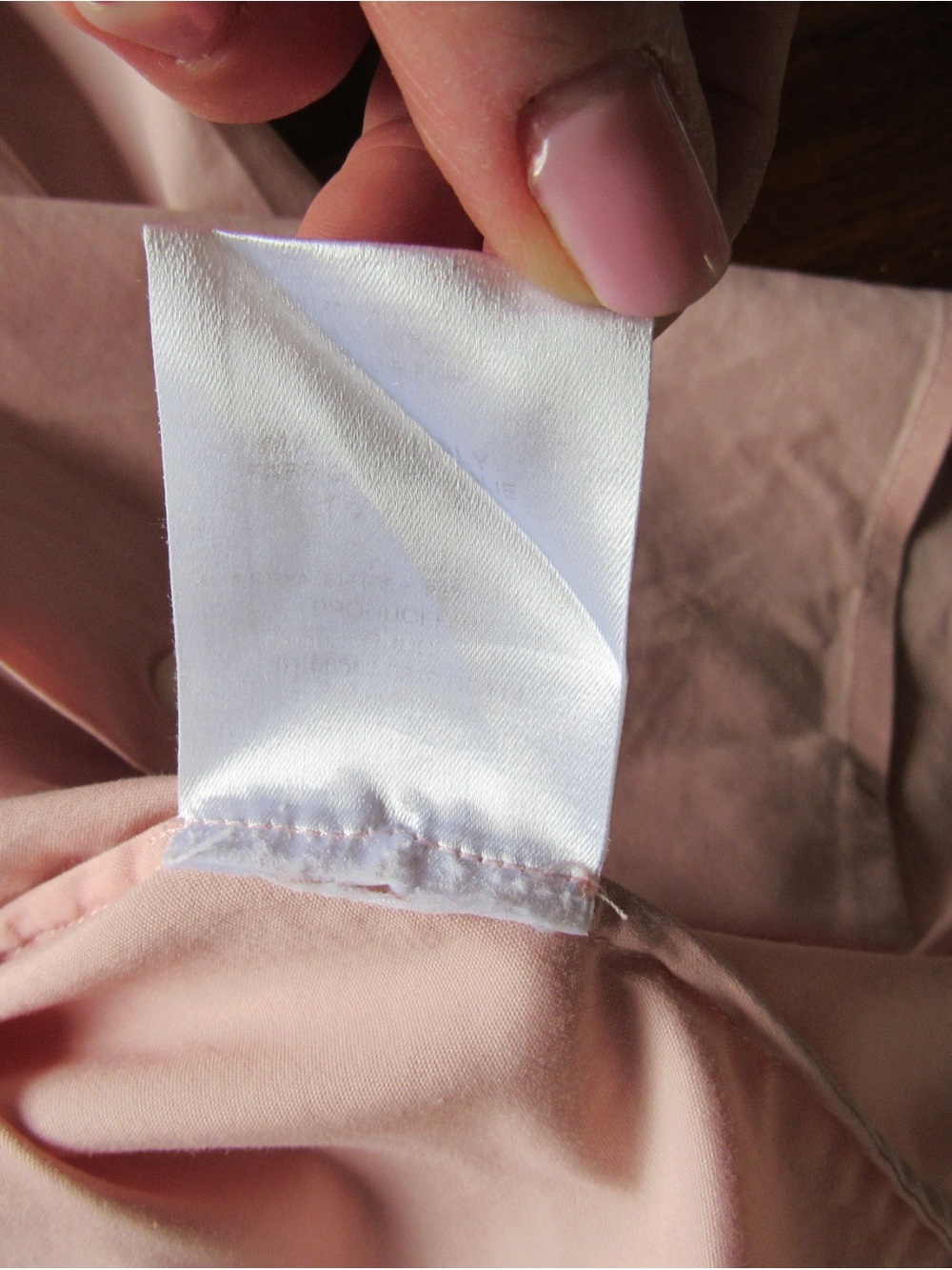 Gucci Pale Pink Women's Button-Down Shirt w/ French Cuffs - Picture 5 of 11